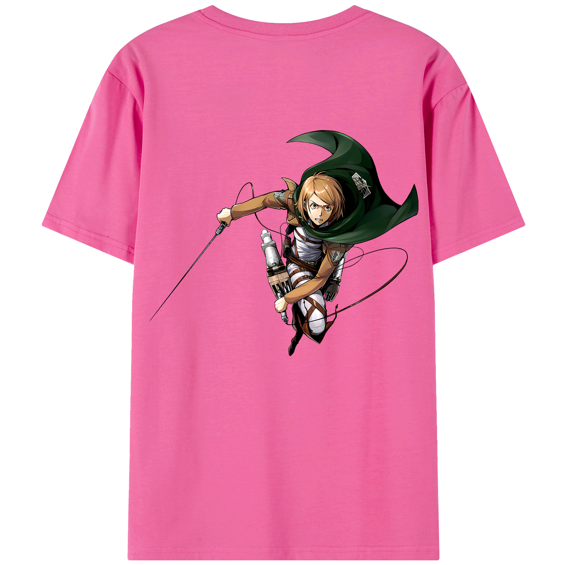 （画像用） 進撃の巨人 ペトラ·ラル Attack on Titan Petra Rall レディース半袖Tシャツ(バックプリント)